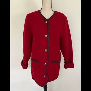 LLBEAN vintage New Wool Cardigan